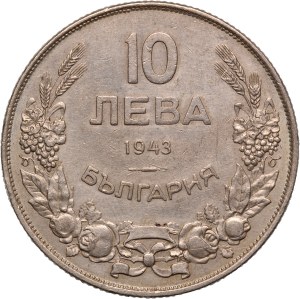 Bulgaria 10 Leva 1943