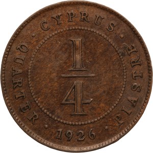 Cyprus 1/4 Piastre 1926