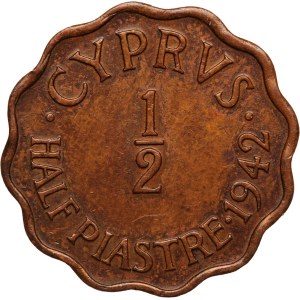 Cyprus 1/2 Piastre 1942