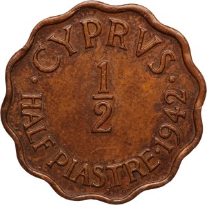 Cyprus 1/2 Piastre 1942