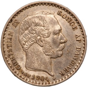 Denmark 10 Ore 1904 VBP