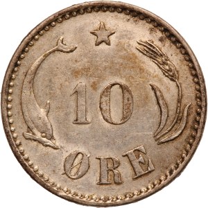 Denmark 10 Ore 1904 VBP