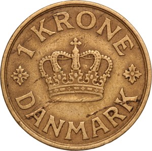 Denmark 1 Krone 1935 Key Date