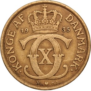 Denmark 1 Krone 1935 Key Date