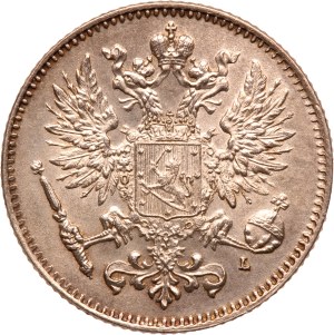 Finland 50 Pennia 1911 L Silver
