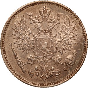 Finland 50 Pennia 1911 L Silver