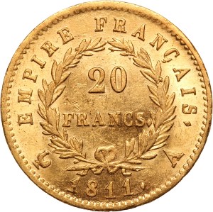 France 20 Francs 1811 A Gold