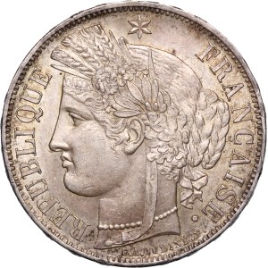France 5 Francs 1849 A Silver