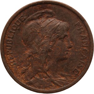 France 1 Centime 1910 Key Date