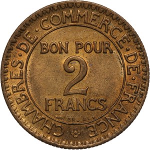 France 2 Francs 1922