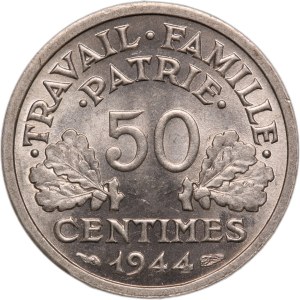 France 50 Centimes 1944 B