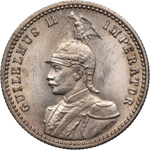 German East Africa 1/4 Rupie 1910 Silver