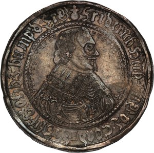 German States 1 Thaler 1639 HS Silver