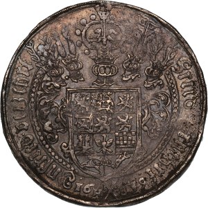 German States 1 Thaler 1639 HS Silver