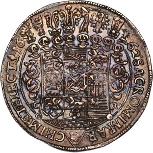 German States Saxony 1 Thaler 1662 CR Silver