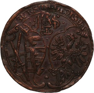 German States Saxony 1 Token 1677 Rechenpfennig (Token)