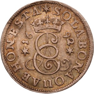 German States 4 Mariengroschen 1692 Brunswick-Luneburg-Calenberg Silver