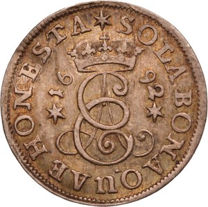 German States 4 Mariengroschen 1692 Brunswick-Luneburg-Calenberg Silver