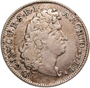 German States 1/6 Thaler 1710 Julich-Berg Silver