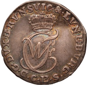 German States 2 Mariengroschen 1784 Brunswick-Wolfenbuttel Silver