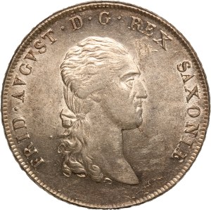 German States Saxony 1 Thaler 1808 SGH Silver