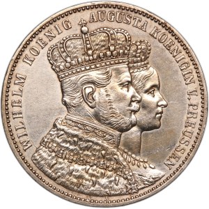 German States 1 Thaler 1861 A Silver