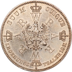 German States 1 Thaler 1861 A Silver