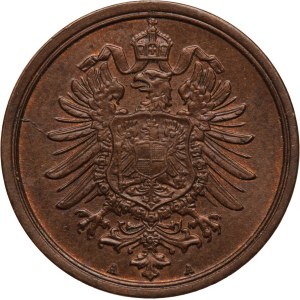 Germany, Empire 2 Pfennig 1874 A