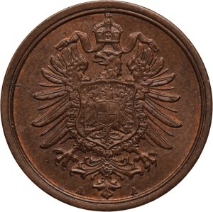 Germany, Empire 2 Pfennig 1874 A