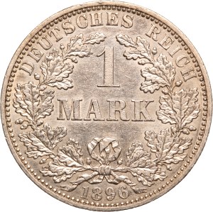 Germany, Empire 1 Mark 1896 A Silver
