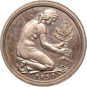 Germany, Federal Republic 50 Pfennig 1950 J