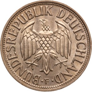 Germany, Federal Republic 1 Mark 1968 F