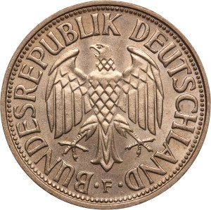 Germany, Federal Republic 1 Mark 1968 F