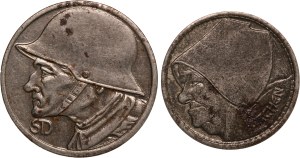 Germany, Weimar Republic Lot of 2 Coins Notgelds 1918-1920