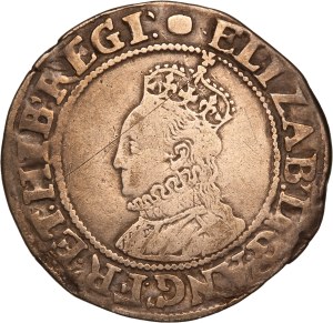 Great Britain 1 Shilling ND (1558-1603) Silver
