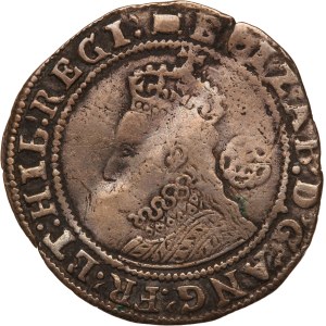 Great Britain 6 Pence 1594 Silver