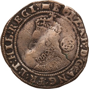 Great Britain 6 Pence 1594 Silver