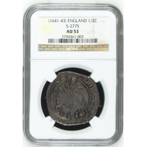 Great Britain 1/2 Crown 1641 (1641-1643) Silver