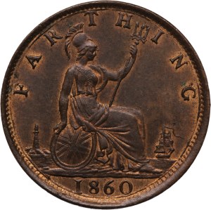 Great Britain 1 Farthing 1860