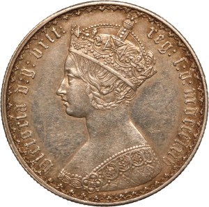 Great Britain 1 Florin 1864 Silver