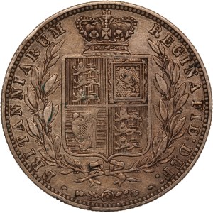 Great Britain 1/2 Crown 1874 Silver
