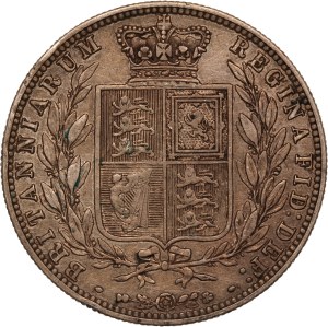 Great Britain 1/2 Crown 1874 Silver