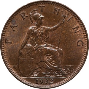 Great Britain 1 Farthing 1932