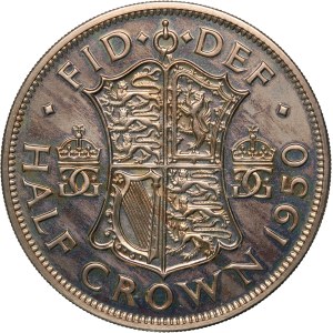 Great Britain 1/2 Crown 1950 Rare