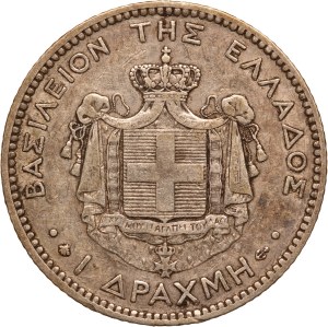 Greece 1 Drachma 1873 A Silver