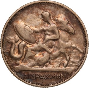 Greece 2 Drachmai 1911 Silver