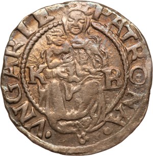 Hungary 1 Denar 1551 KB Silver