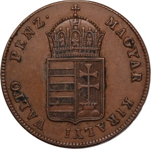 Hungary 1 Krajczar 1848