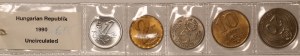 Hungary Lot of 5 Coins 1990