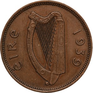 Ireland 1/2 Penny 1939 Key Date
